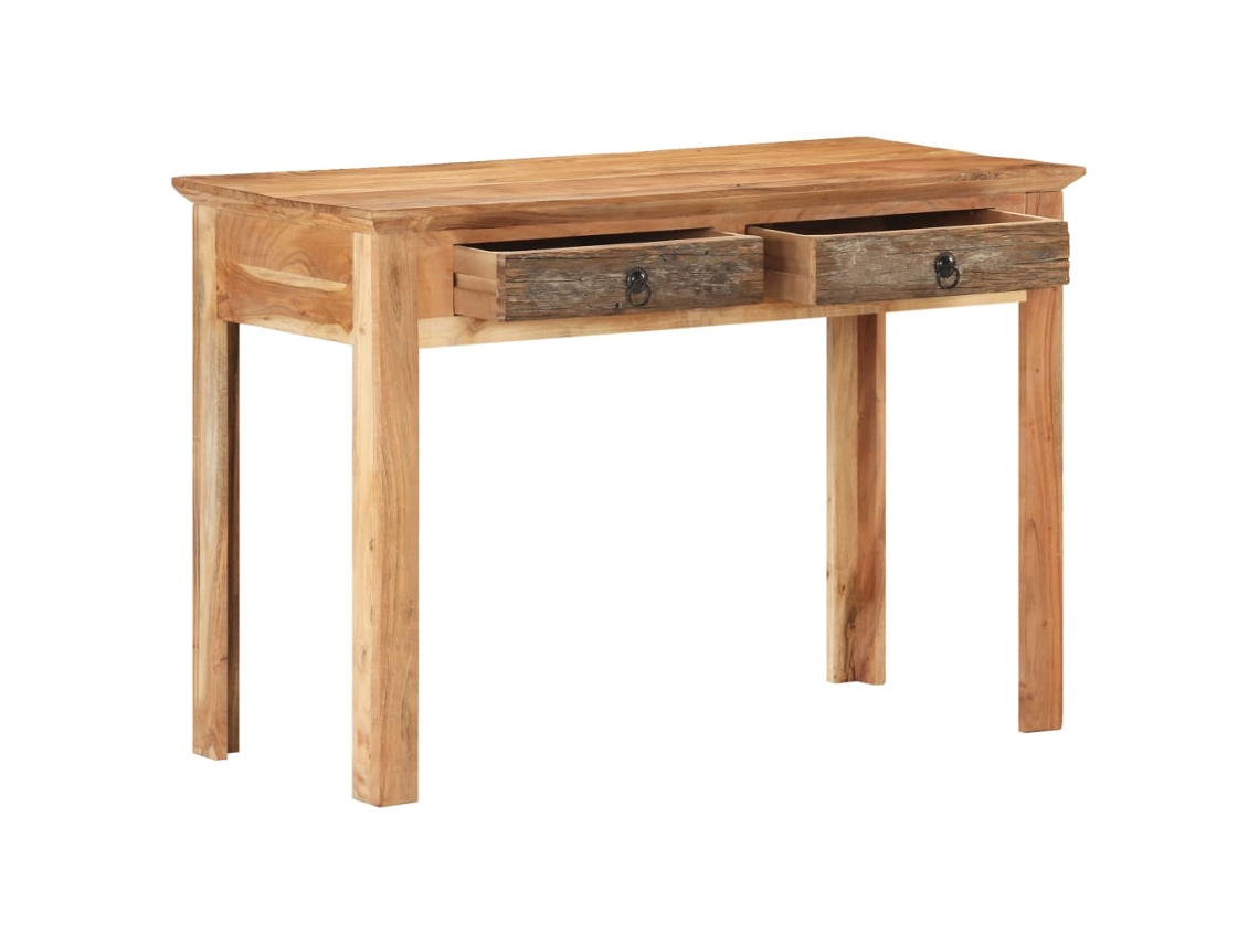 Escritorio | Mesa | Mesa de escritura 110x50x75 cm Madera maciza reciclada