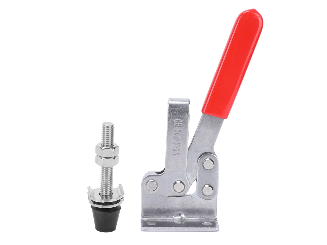 Herramienta Manual De Sujeción Con Palanca De Liberación Rápida Horizontal Para Soldadura Gh 203-f-ss