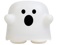 Lámpara de noche infantil Bestvite Hbkboo 01, temporizador de 30 minutos, luz cálida recargable por USB blanca
