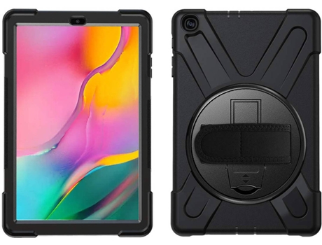 Carcasa con Soporte Samsung Galaxy Tab A 10.1 2019 AVIZAR BACK-XSHAPE-T515 Negro