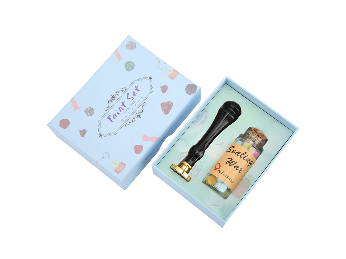 Set De Sellos De Cera Antioxido Patrón Claro Para Sobres Tarjetas De Invitación Decoración Negro