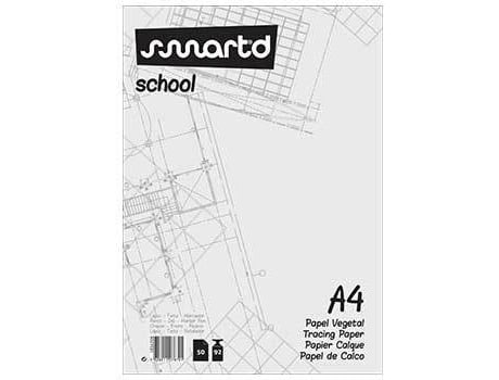 Papel Vegetal SMARTD 1834709 (A4 - 50 Hojas)