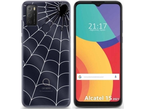 Carcasa Alcatel 1S 2021 / 3L 2021 TUMUNDOSMARTPHONE Araña Multicolor
