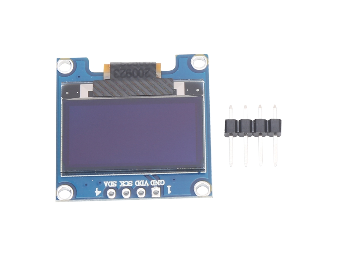 Módulo De Pantalla Oled De 0.96 Pulgadas Comunicación Iic Componente Electrónico Pequeño 128x64