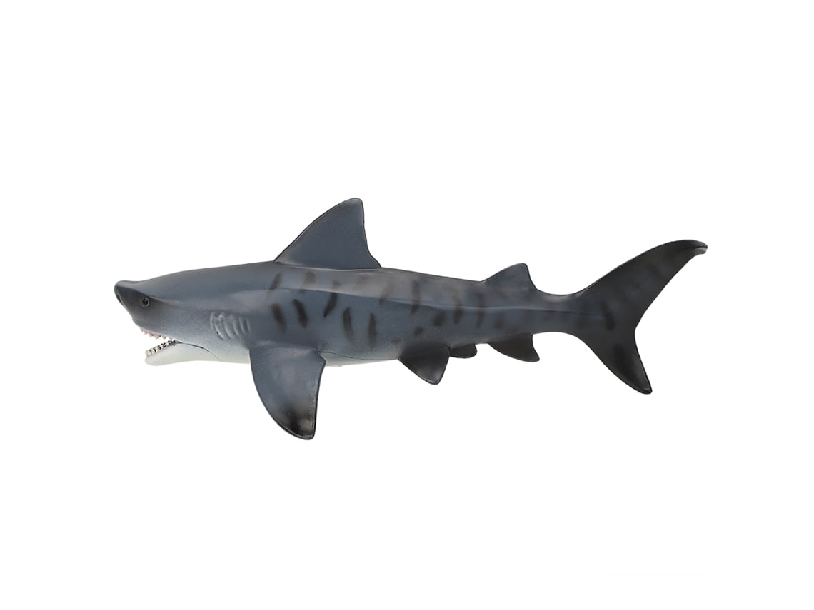 Ats-modelo De Tiburón Simulación Vida Marina Animal Juguete Figura Rara Tiburón Tigre Hollow Educativo