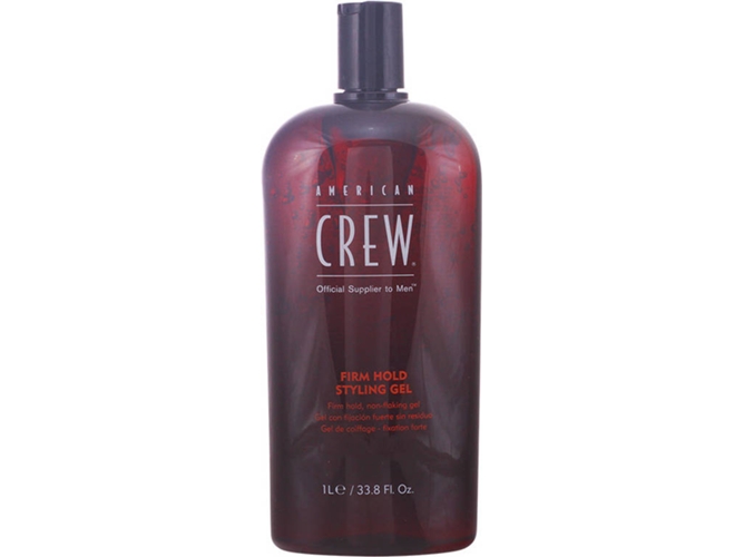 Gel para el Pelo AMERICAN CREW Firm Hold Styling (1000 ml)