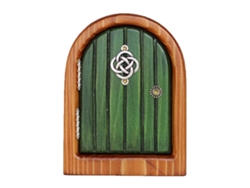Puerta De Hadas Para Árboles, Jardín Miniatura Decorativo, Arte De Jardinería, Accesorio Para Niños