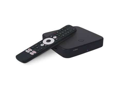 Srt420 Streaming Box Híbrido Android Tv Tnt 4K Hdr Dolby Vision Dolby Atmos Chromecast Asistente De Voz De Google Netflix STRONG