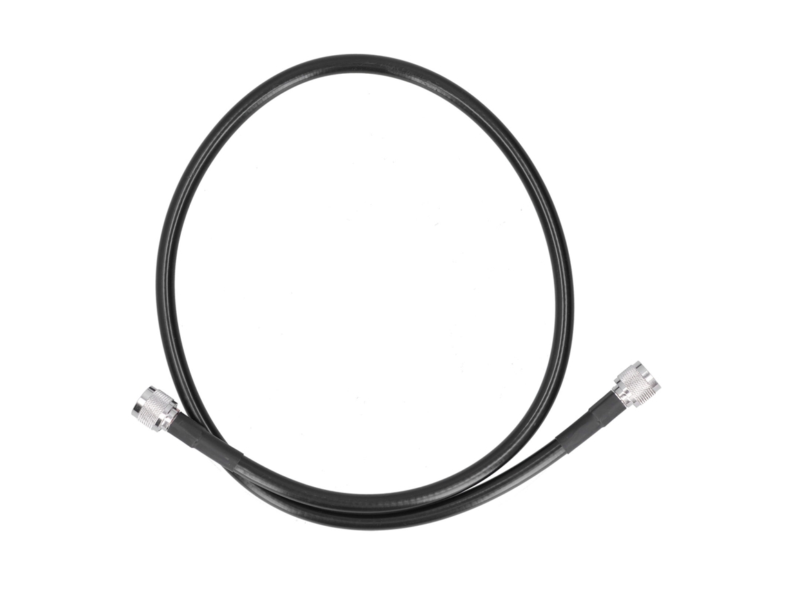 Cable Coaxial Macho Tipo N-jj De 7 Núcleos Con Cubierta De Abs Y Extensión De 400 Μf.