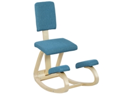 Silla ergonómica de rodillas, azul oscuro