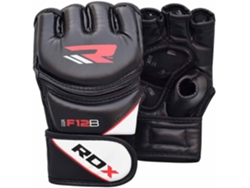Guantes de Mma RDX SPORTS Grappling Glove New Model Ggrf Negro (L)