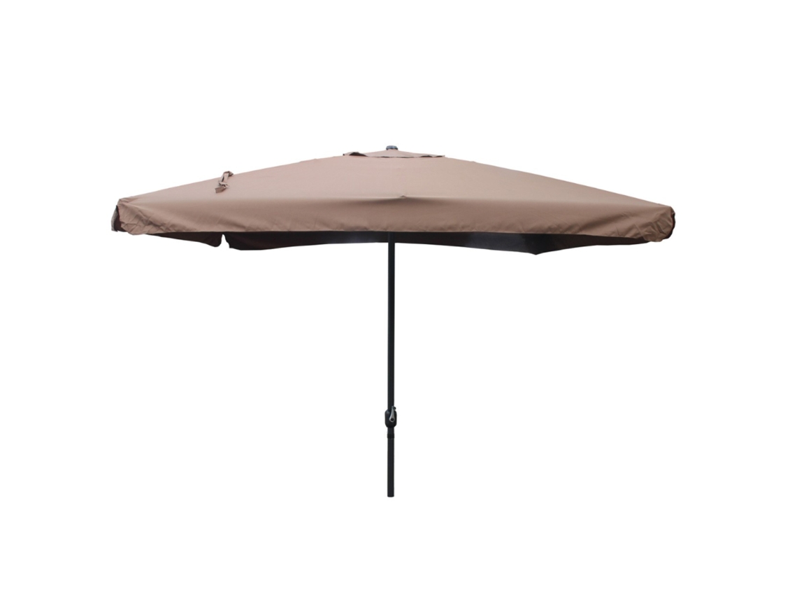 Palerme Sombrilla  Marrón  Cuadrada 2,95 X 2,95 M