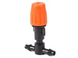 Boquilla De Riego Atomizadora Ajustable Con Conector En T De Plástico Para Jardín Y Agricultura.