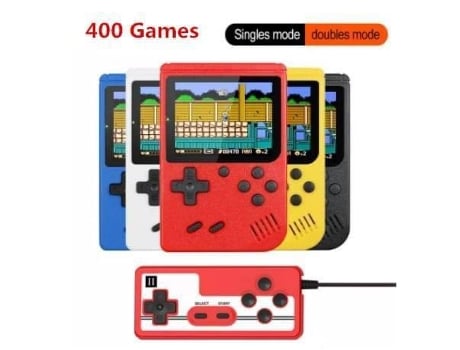Consola portátil retro con 400 juegos