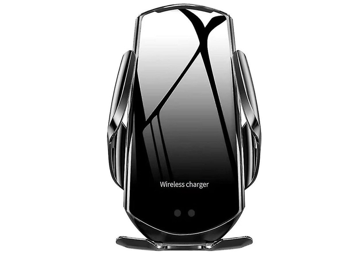 Cargador Carro Qi Fast Auto Aperto Para Samsung Yizhood Negro