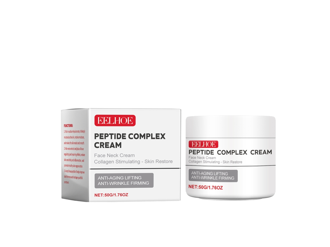 Crema antiarrugas para reafirmar la piel del rostro.