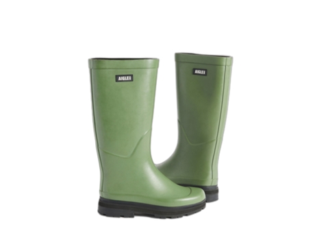 Botas de Hombre AIGLE Lluvia Ultra Rain Verde (45)