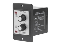 Relé Temporizador Gemelo De Ciclo Doble Controlador De Retardo De Ciclo Recíproco 6m Precisión Alta Ac220v