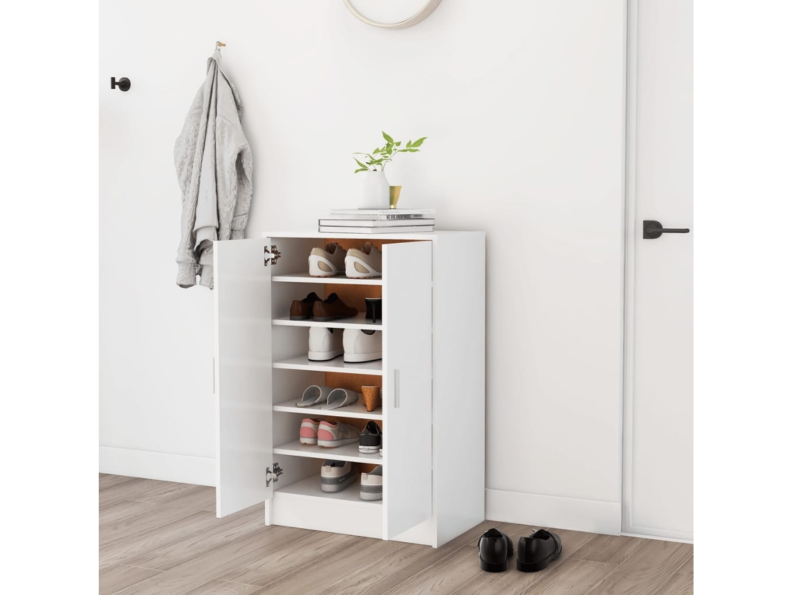 Zapatero | Mueble zapatero 60x35x92 cm, madera, blanco, Wsd249614 Lovely Home