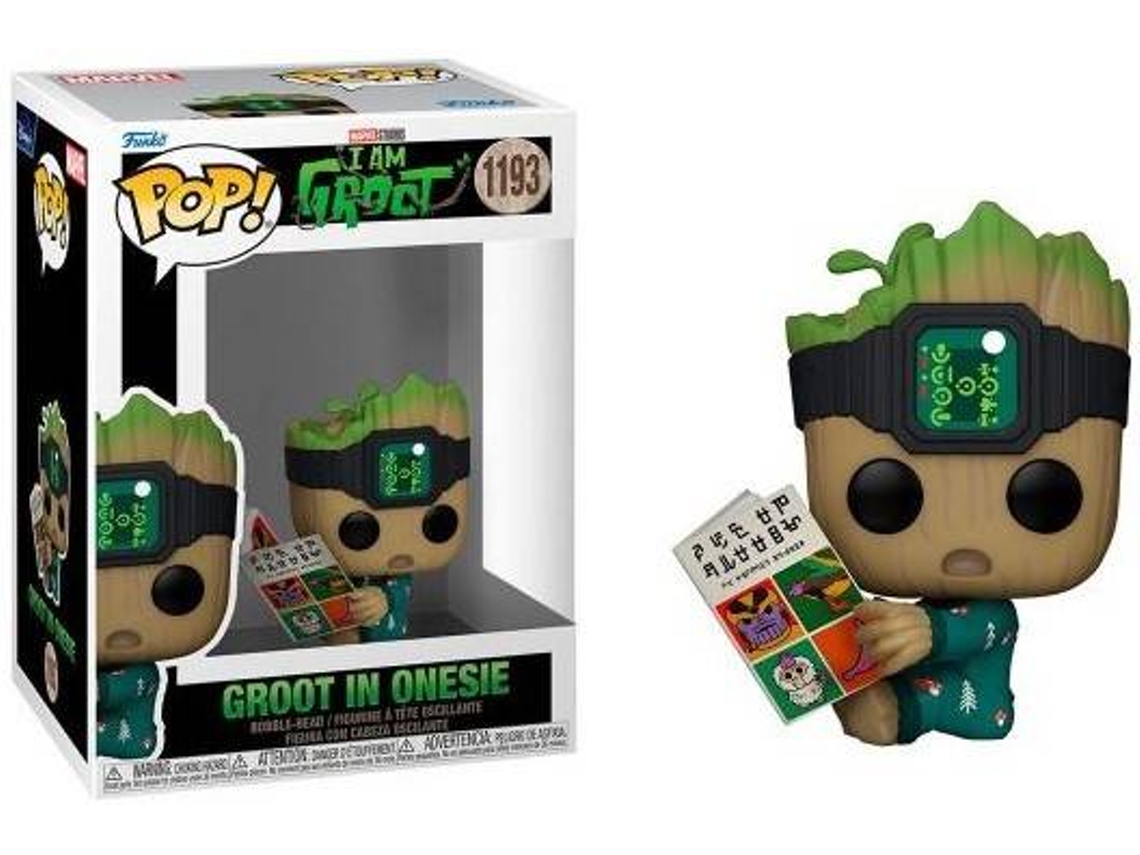 Figura FUNKO POP Marvel: I Am Groot - Groot With Book