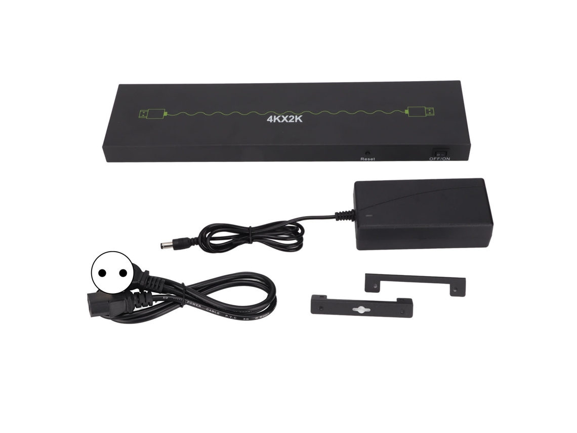 Divisor De Interface Multimídia De Alta Definição 4k 1 Entrada 10 Saídas Estável Com Plugue Eu 100v-240v