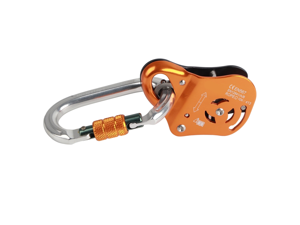 Dispositivo Móvil Autoblocante Para Cuerda, Ideal Para Montañismo, Escalada, Protección Contra Caídas Y Descenso.
