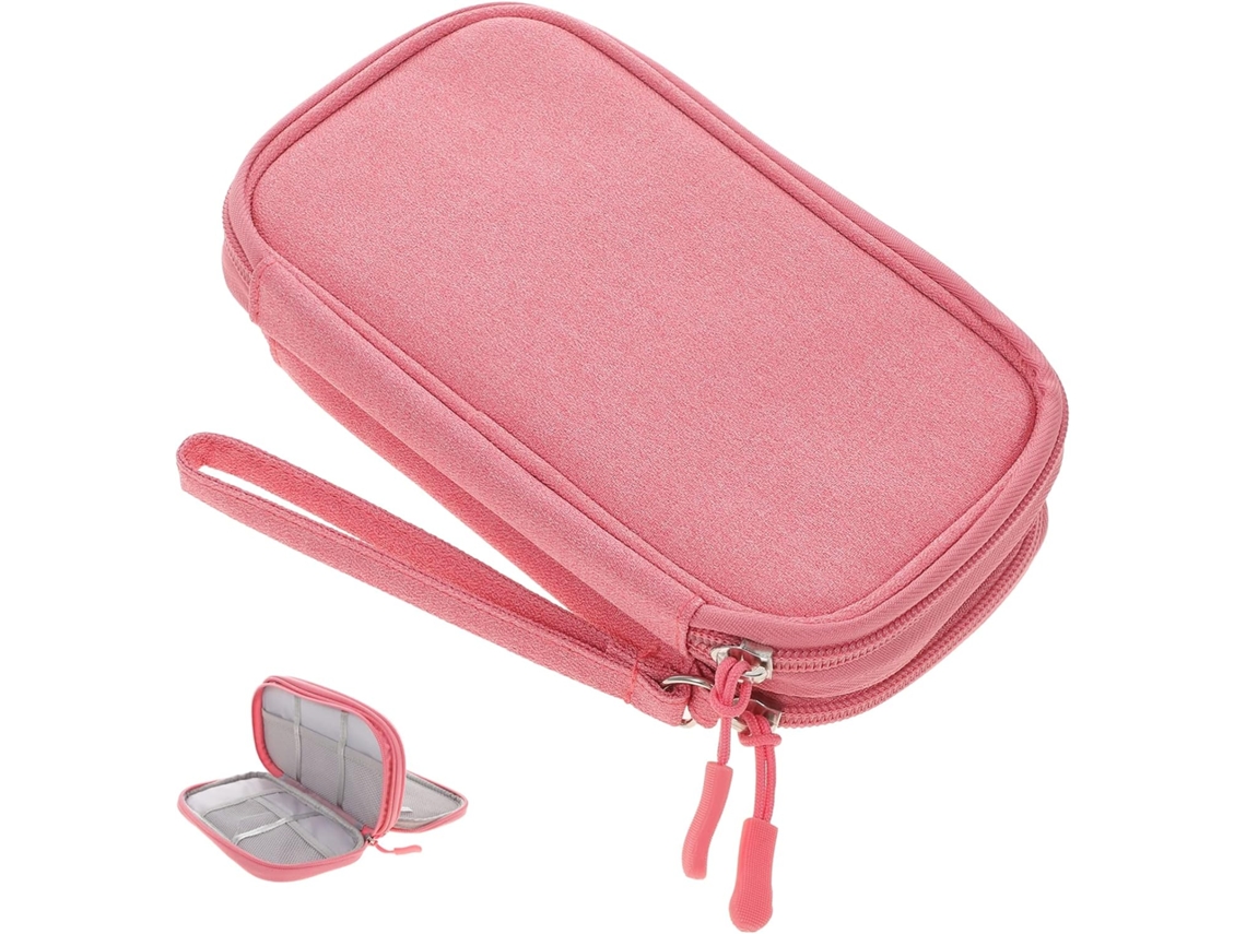 Bolsa organizadora de accesorios electrónicos Gokoco para cables y cargadores, diseño doble y ligera, ideal para...