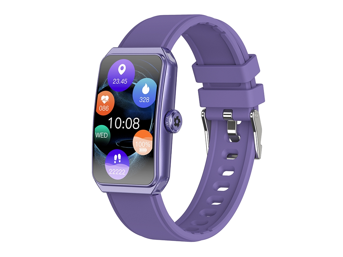 Reloj Inteligente Deportivo Chronus R11 De 1,47'' Con 100 Modos Y Monitor De Salud (morado)