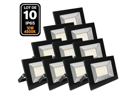 10 Proyectores Led 10W Ipad Blanco neutro 4000K EUROPALAMP