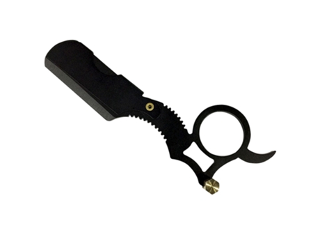Herramienta de afeitado de la ceja de la barba del corte del pelo, tenedor manual del cortador del peluquero de la depilación[Con Pintura]