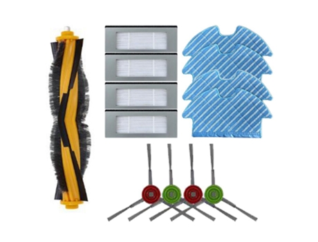 Kit de filtro de escova lateral principal para ecovacs deebot ozmo 900 dn5g vac