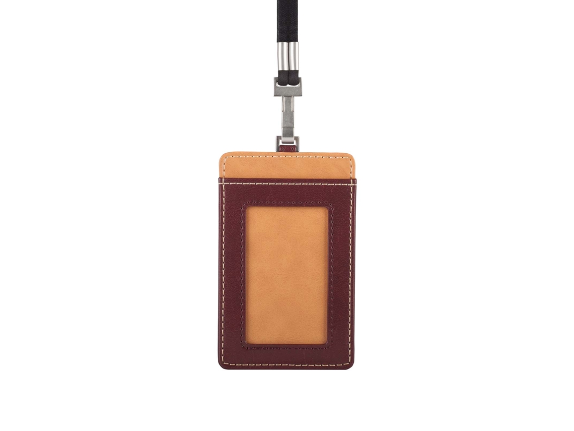 Portatarjetas MOSHI Badge Holder (Marrón)