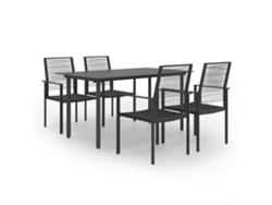 5 Piezas Conjunto De Jantar Para Jardim Dkd Home Decor