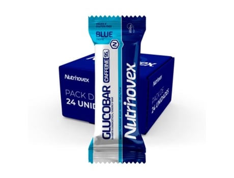 Complemento Alimentar NUTRINOVEX Barra NUTRINOVEX Tropic energy bars box glucobar 35g 24 unidades