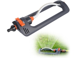 VVJIJILLY Aspersor Oscilante Automático, Motor Turbo Para Irrigação Eficiente, Bicos De Precisão E Controle De Alcance Para Gramados Pequenos E Grandes