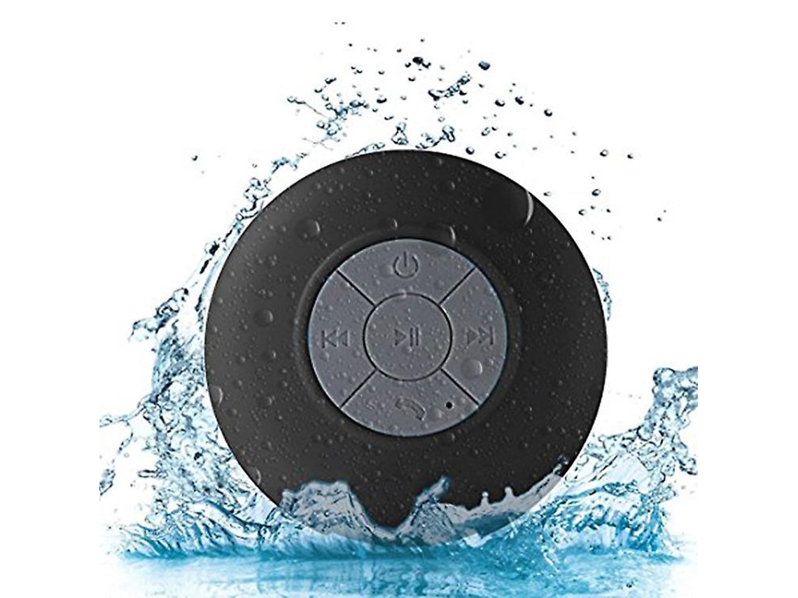 Mini subwoofer inalámbrico portátil e impermeable para ducha, altavoz Bluetooth, llamadas manos libres, reproducción de música y llamadas de Rosewell