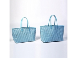 2026-bolsa Tote Goyard Dog Tooth De Gran Capacidad Para Mamá Con Logo De Marca En Pvc, Estilo Tendencia Y Asa Suave