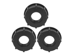 3 Peças Conector De Tanque Ibc Adaptador De Descarregamento De Mangueira Com Rosca Grossa 60mm Diâmetro Interior Plástico G1
