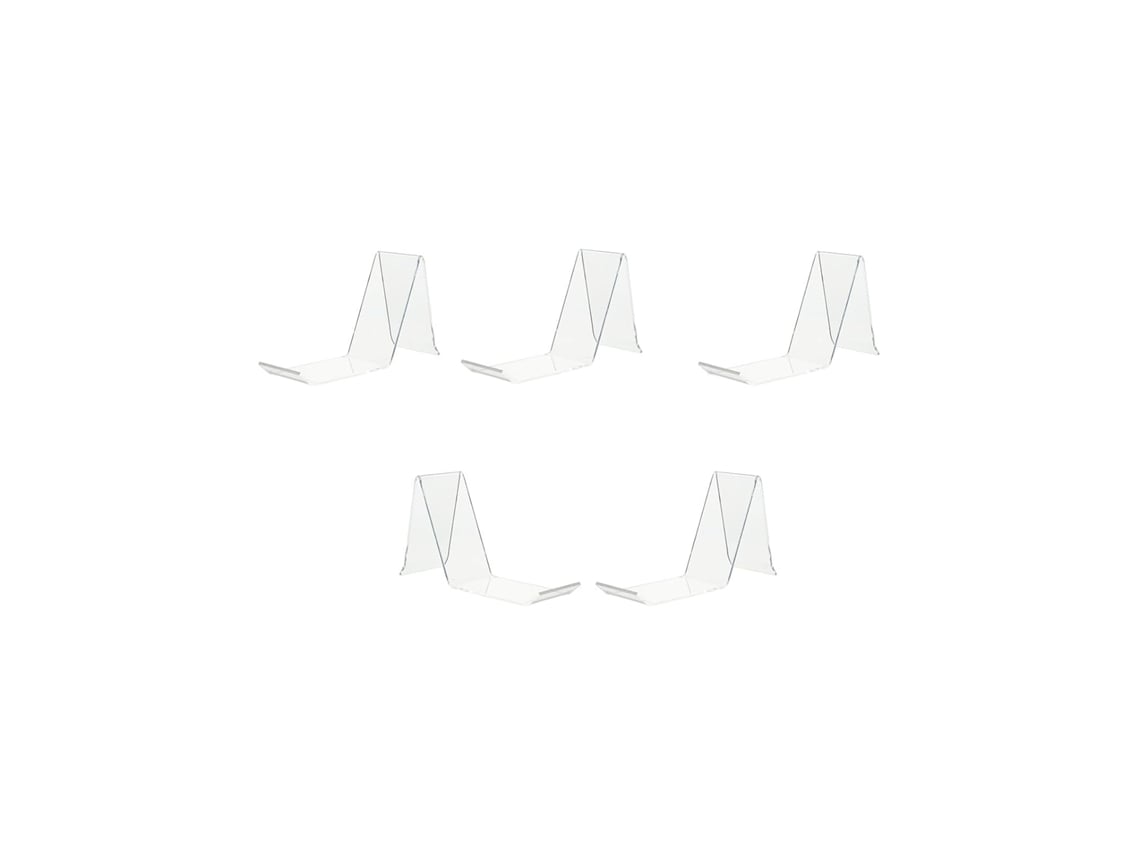 Juego de 5 piezas para guardar zapatos, versátil para uso en diagonal o vertical.
