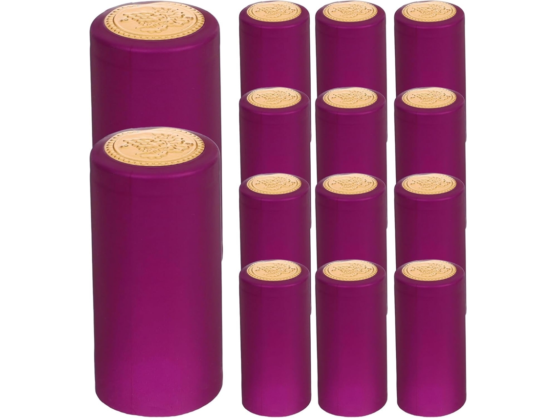 100 Piezas, Té, Pp, 100 Piezas De Cápsulas Termorretráctiles Para Tapas De Pvc Para Vino Tinto, Clase De Protección