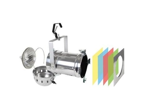 Proyector de luz Par56 largo cromado