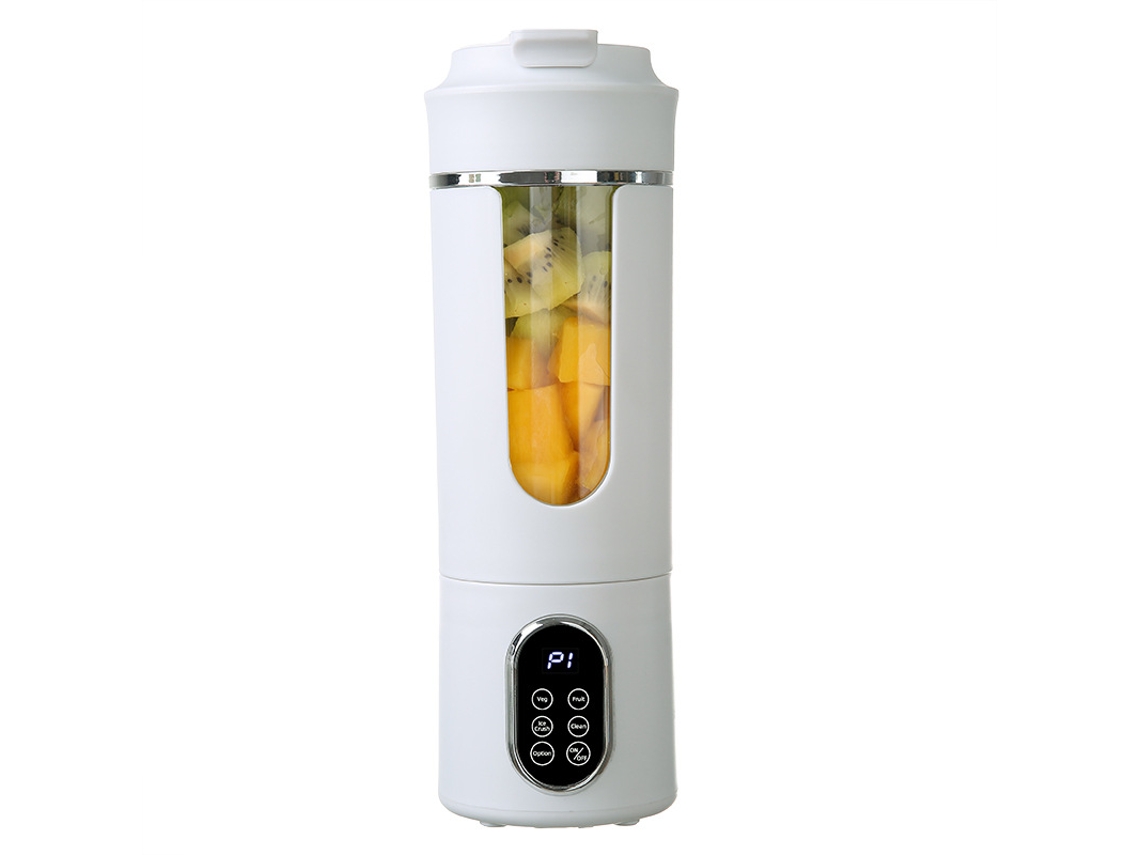 Exprimidor digital de frutas, 3 velocidades, portátil, blanco, YUNZII