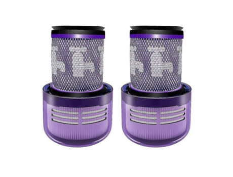 2 filtros Hepa lavables para Dyson V12 Detect Slim Absolute Clean--