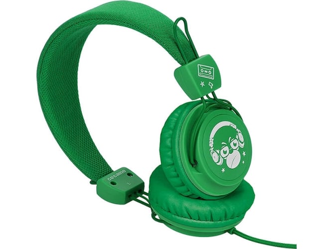 Auriculares con Cable CO:CAINE City Beat (On Ear - Verde)