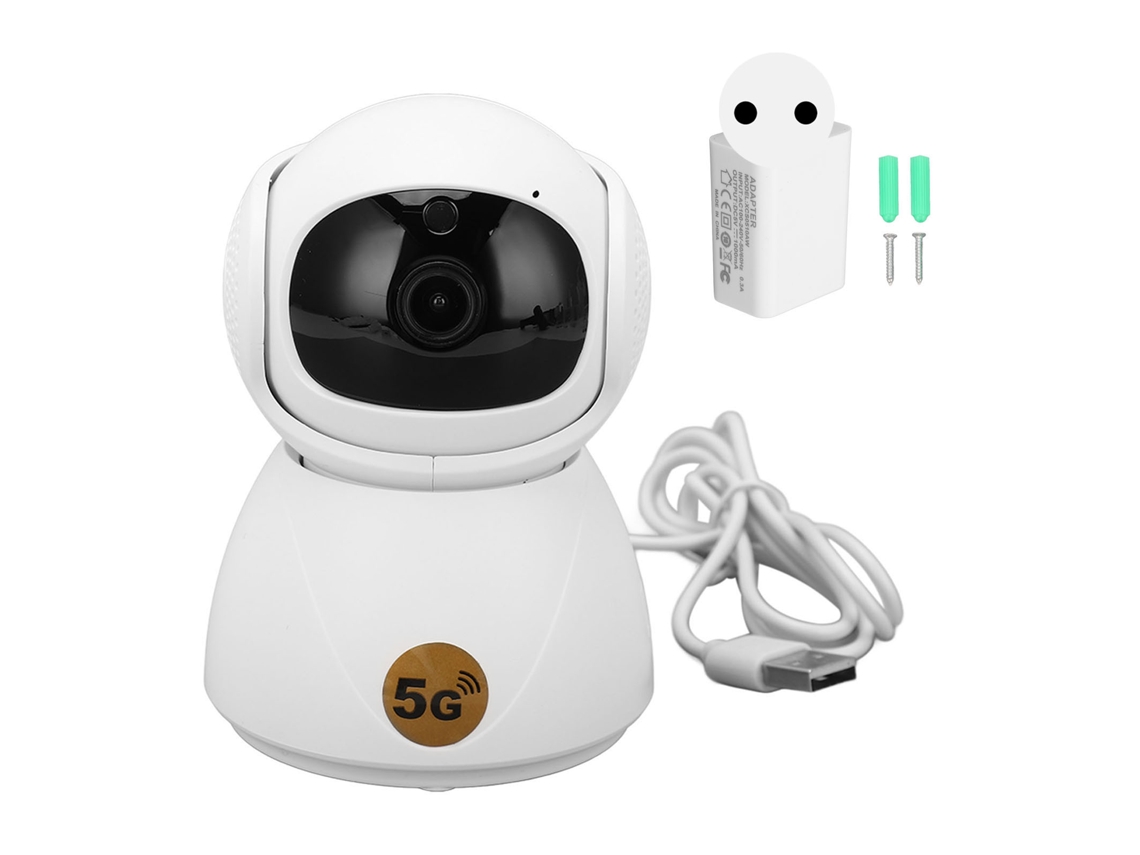 Cámara De Vigilancia Inalámbrica Wi-fi Inteligente De Doble Banda 5g 3mp Hd 1080p Con Visión Nocturna De 20 M E Intercomunicador Bidireccional.