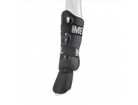 Espinilleras + protector de pie desmontable METAL BOXE