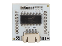 Módulo De Matriz De Puntos Led Hw-572 I2c De Señal Digital 8x8 Con Terminales Xh2.54x4 Para Diferentes Aplicações E Usos
