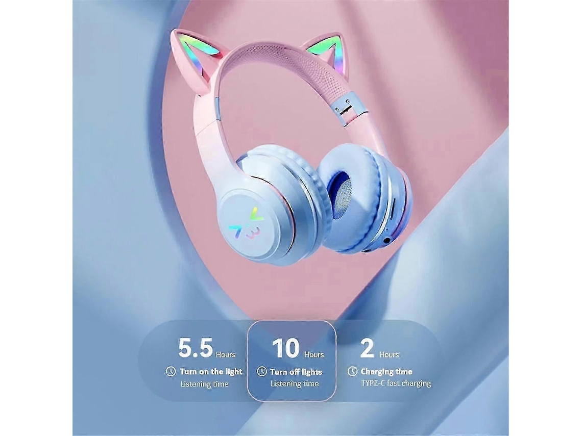 Auriculares inalámbricos Bluetooth con micrófono, plegables, de alta fidelidad, con cancelación de ruido y ranura para tarjeta TF. Ly Ebike
