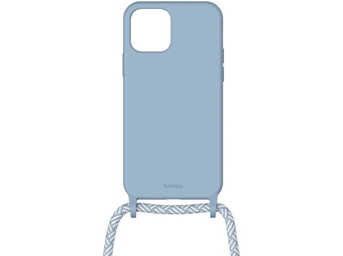 Funda iPhone 12 Mini ARTWIZZ HANGON Azul