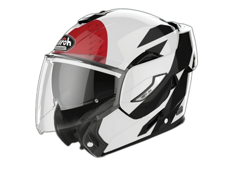 Casco modular para moto Airoh Rev 19 Leaden